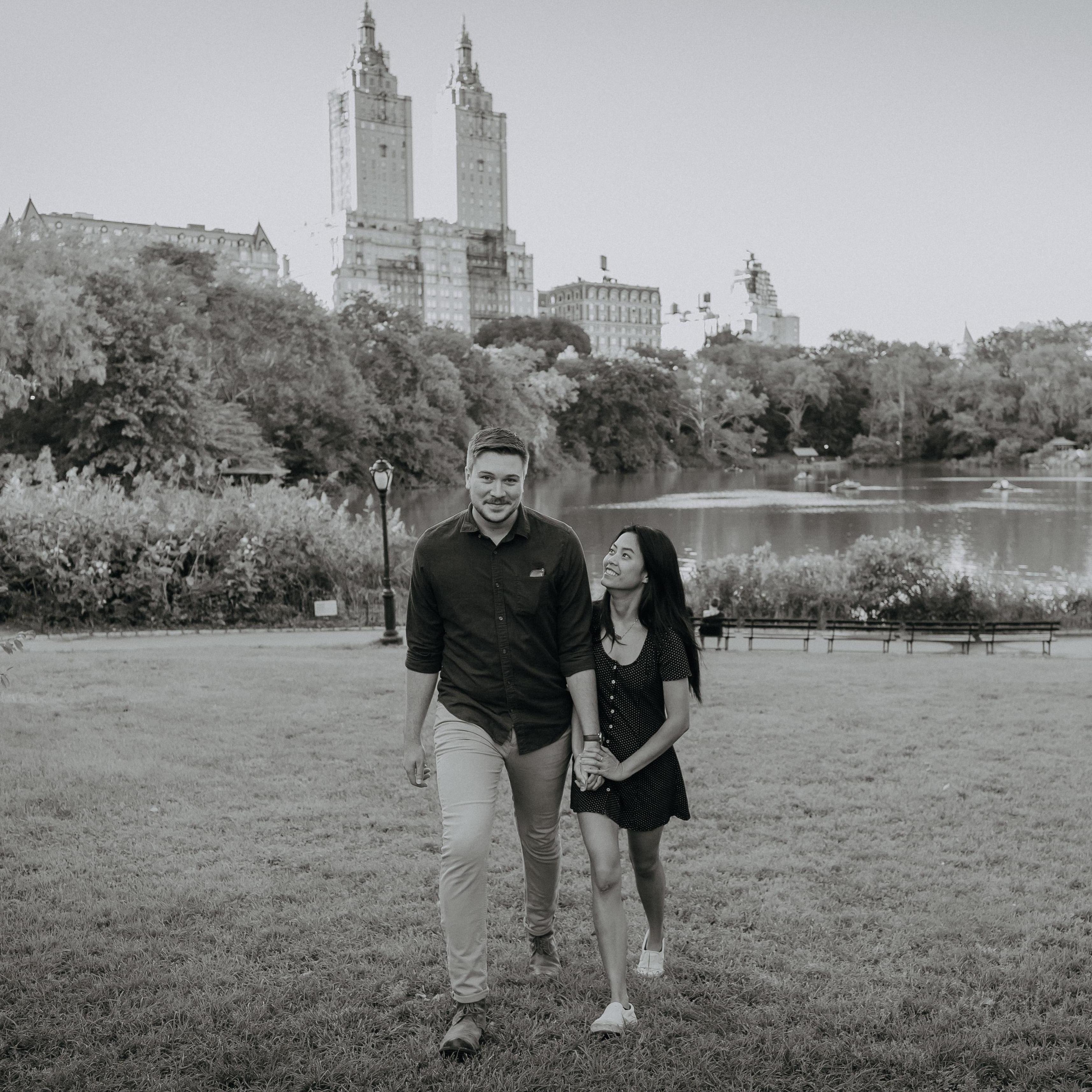 A "test shot" right before the proposal