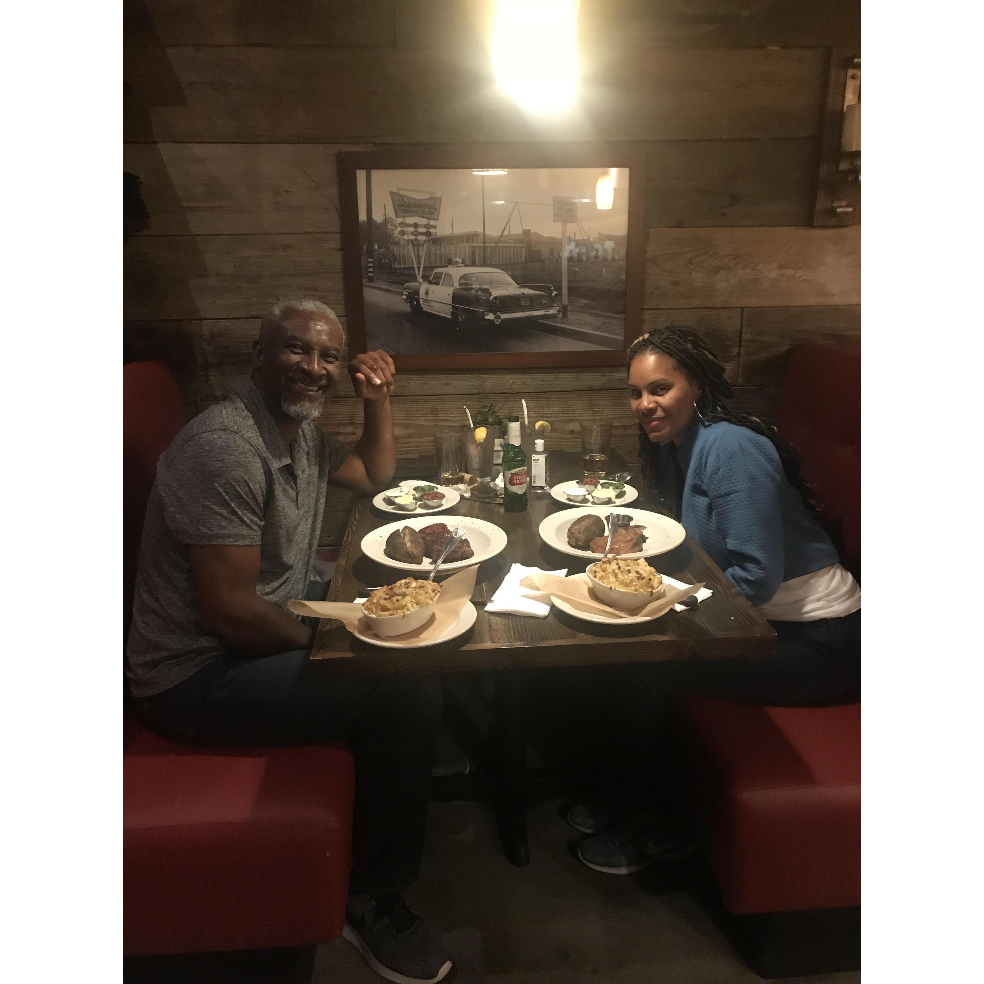 Food and some Conversation.