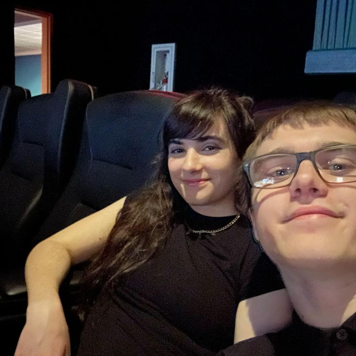 1-Year Anniversary date night to Benihanas and the Barbie movie (Kellie LOVED the Barbie movie).