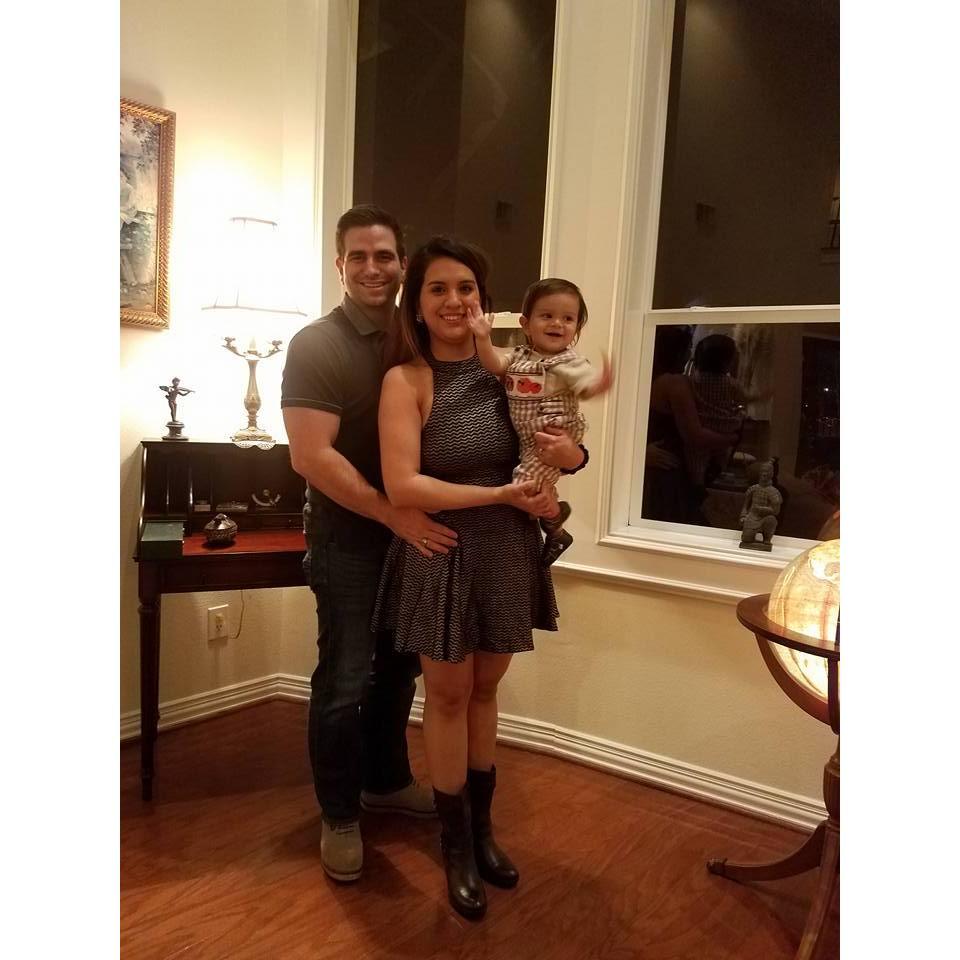 Thanksgiving with baby Zander.