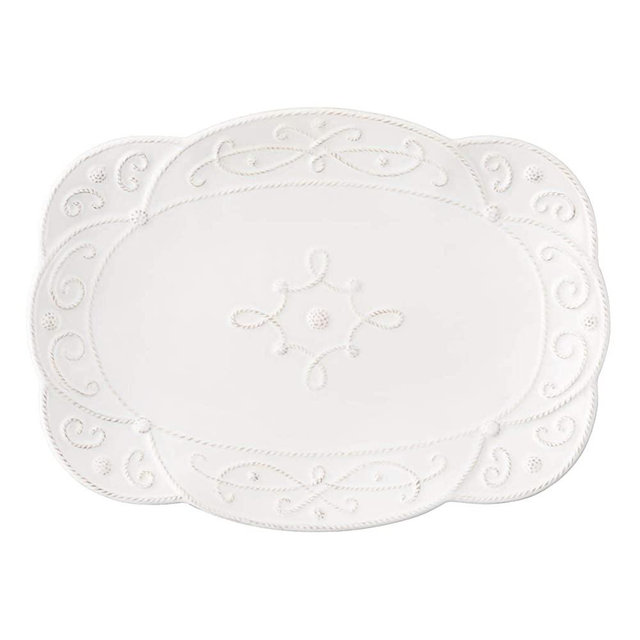 Juliska Jardins du Monde Whitewash 15" Platter