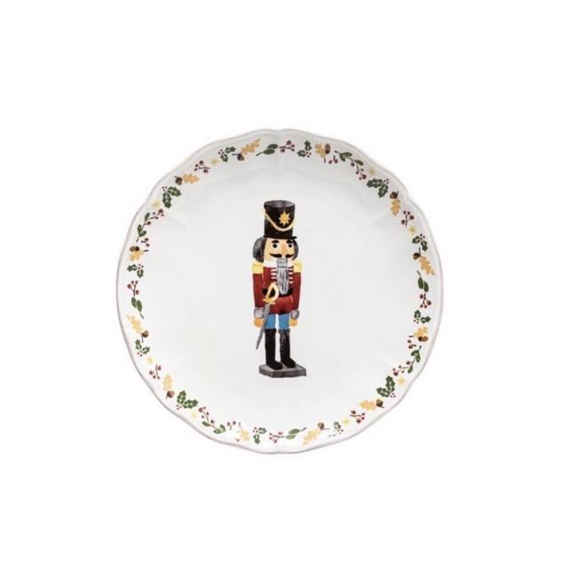 The Ivy House - The Nutcracker Salad Plate - Nutcracker 8'