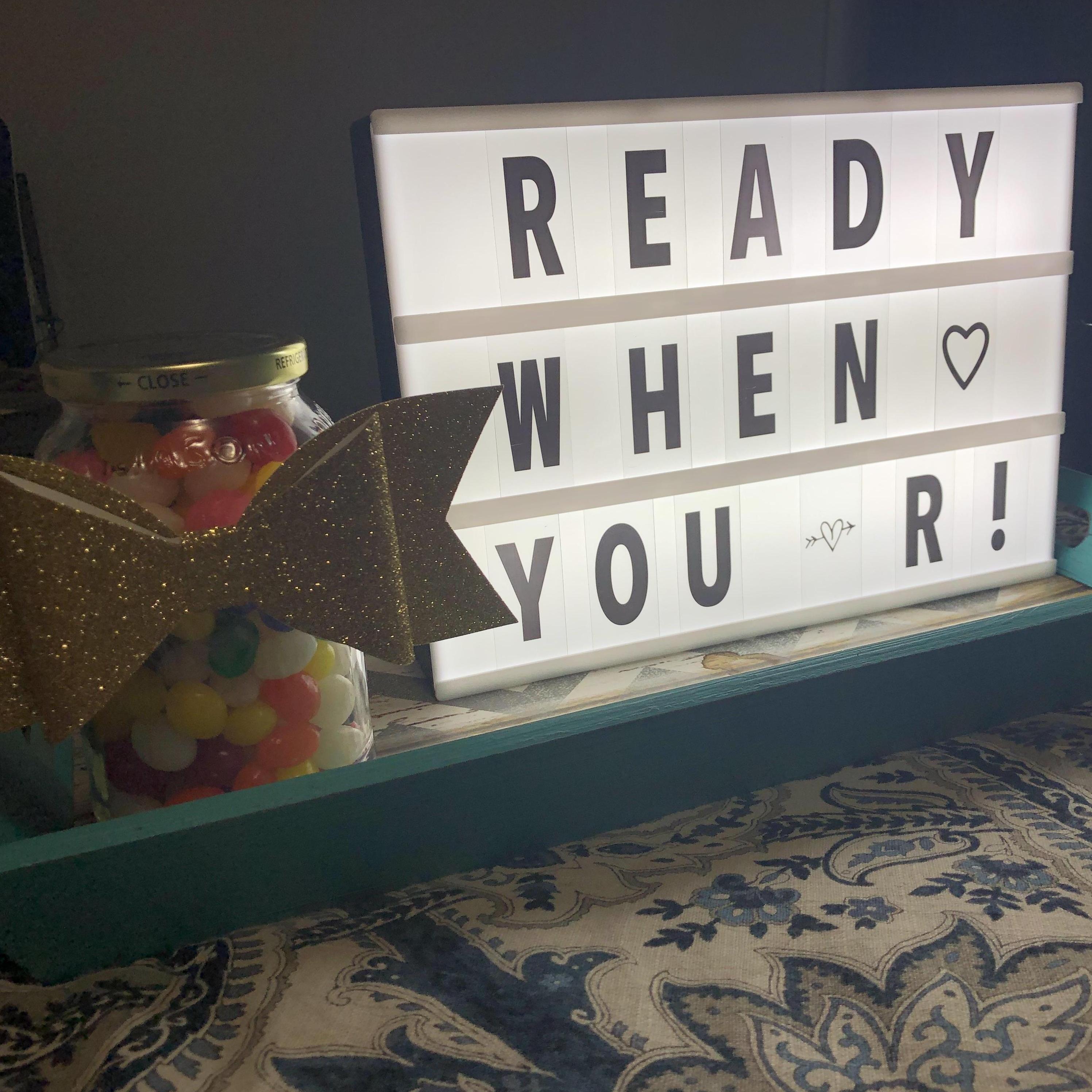 Wendy's way of telling William she was ready to get married!