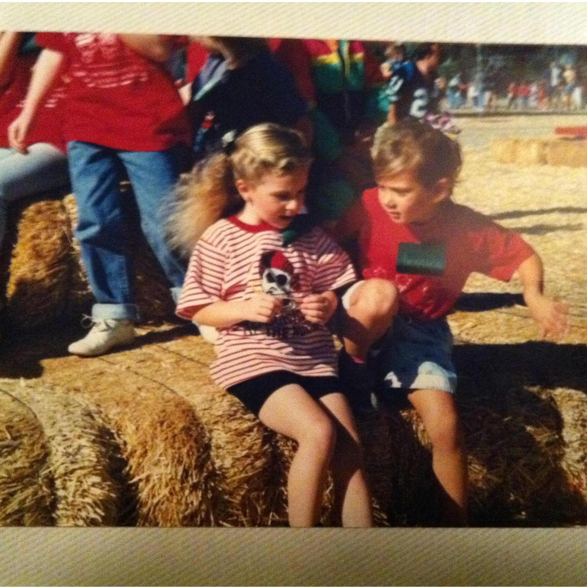 Lesley & Jessica at the pumpkin patch