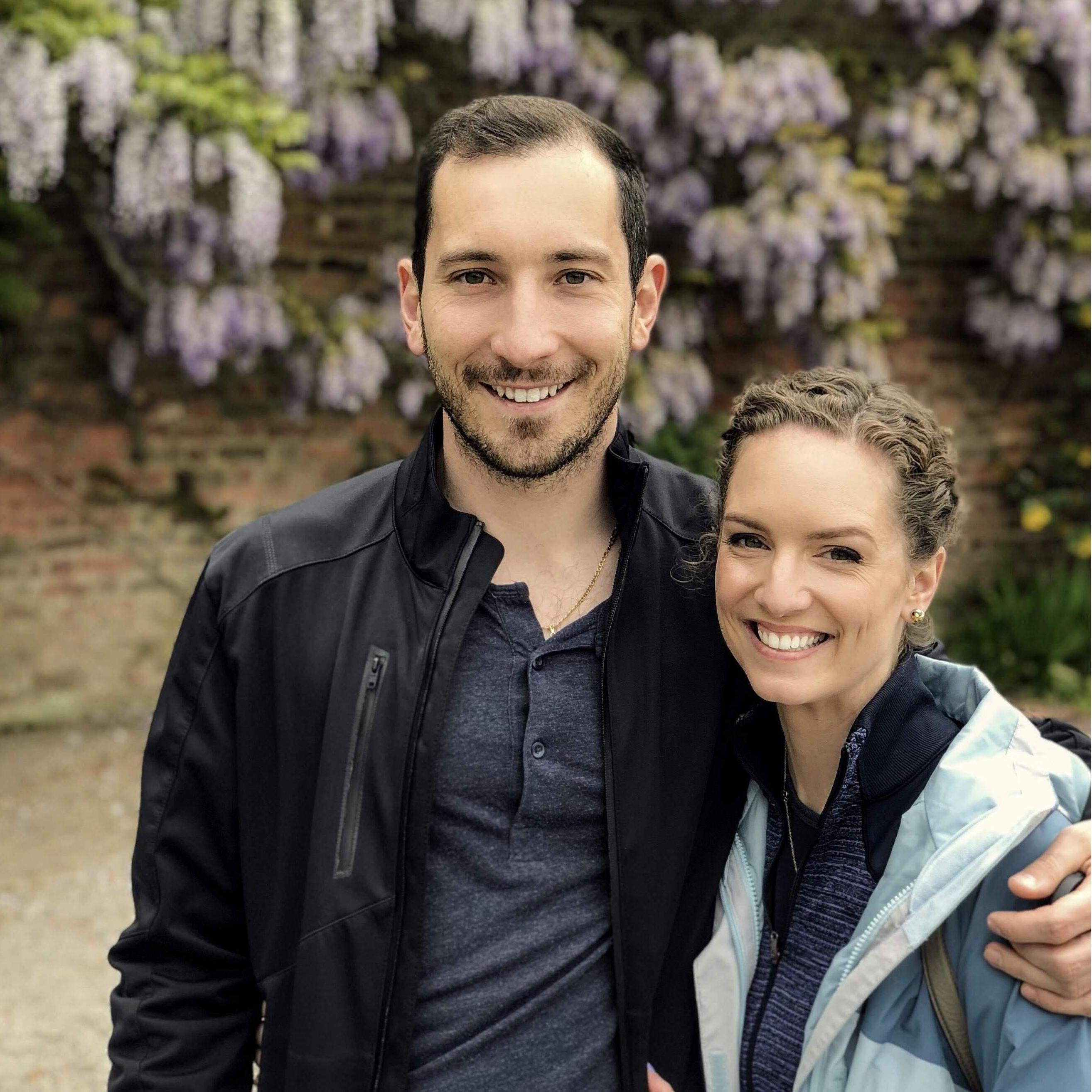 In the beautiful garden of Bodelwyddan Castle in Wales.