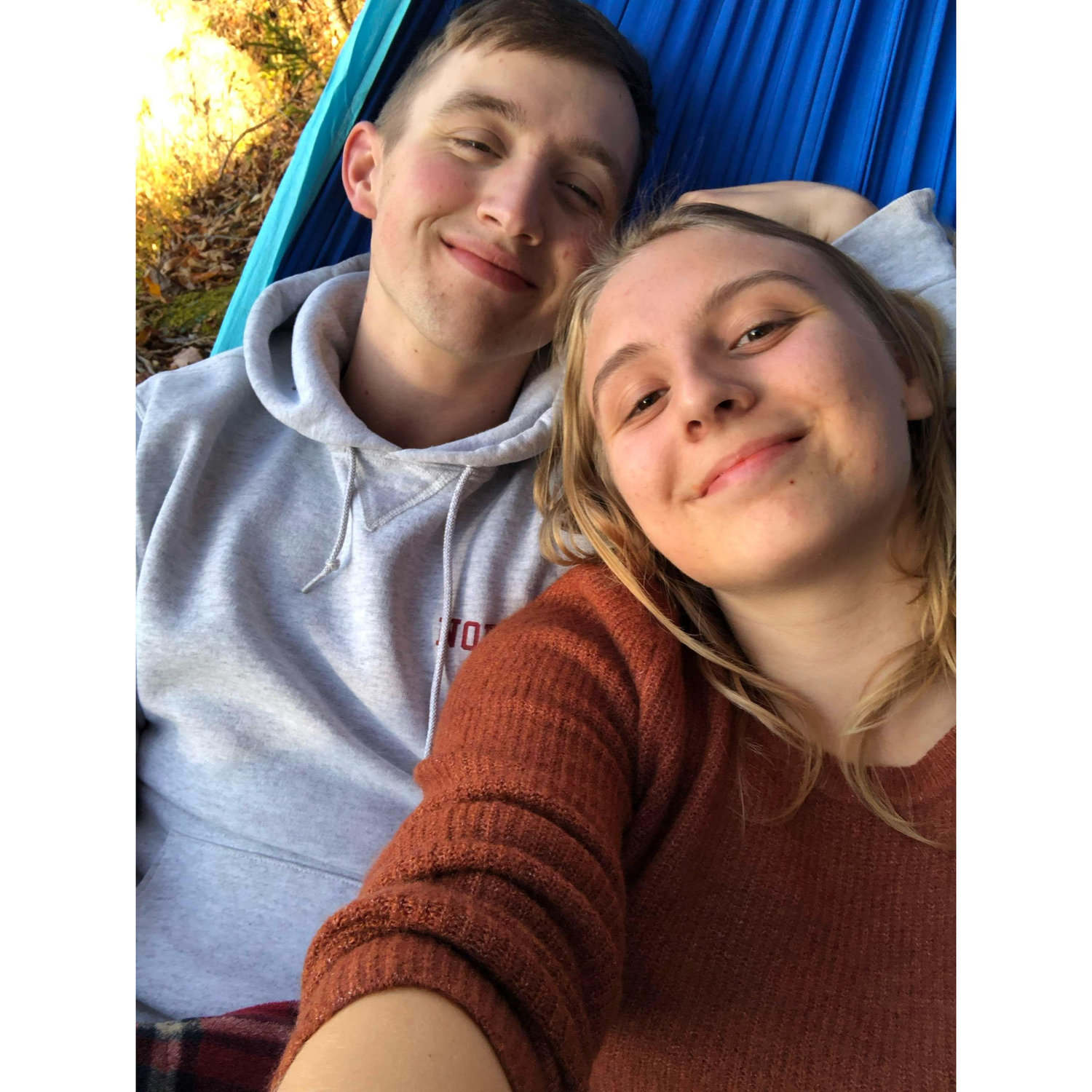 Chilling in the Hammock at Covewood 2019