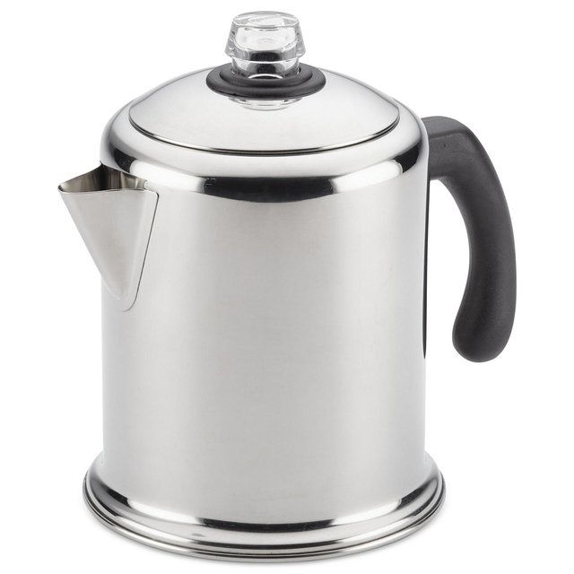 Farberware Yosemite Classic Stainless Steel 12-Cup Coffee Percolator
