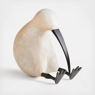 Extra-Large Wood Kiwi Bird