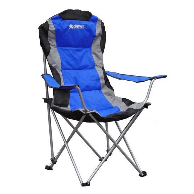 Gigatent Blue Steel Folding Camping Chair