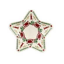 Christmas Joy Small Star Plate 2021