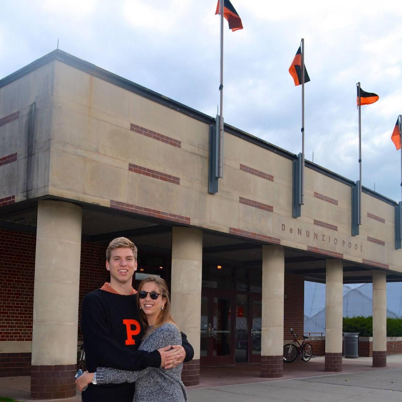 Fall 2014: Visit back to Princeton to celebrate the 110th Anniversary of Princeton Swimming