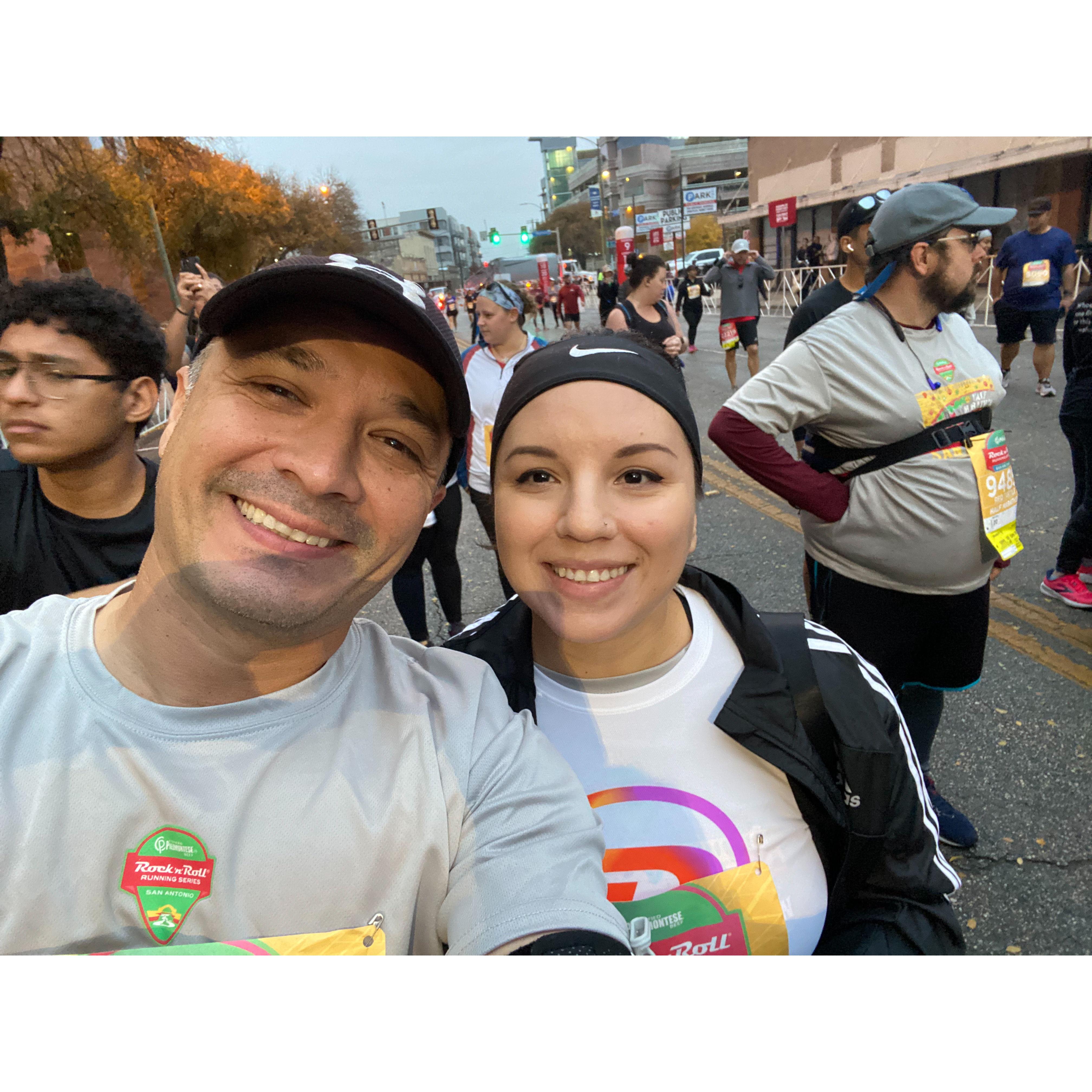 Our first (maybe only) half marathon