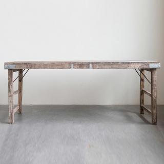 Grange Reclaimed Wood Folding Table