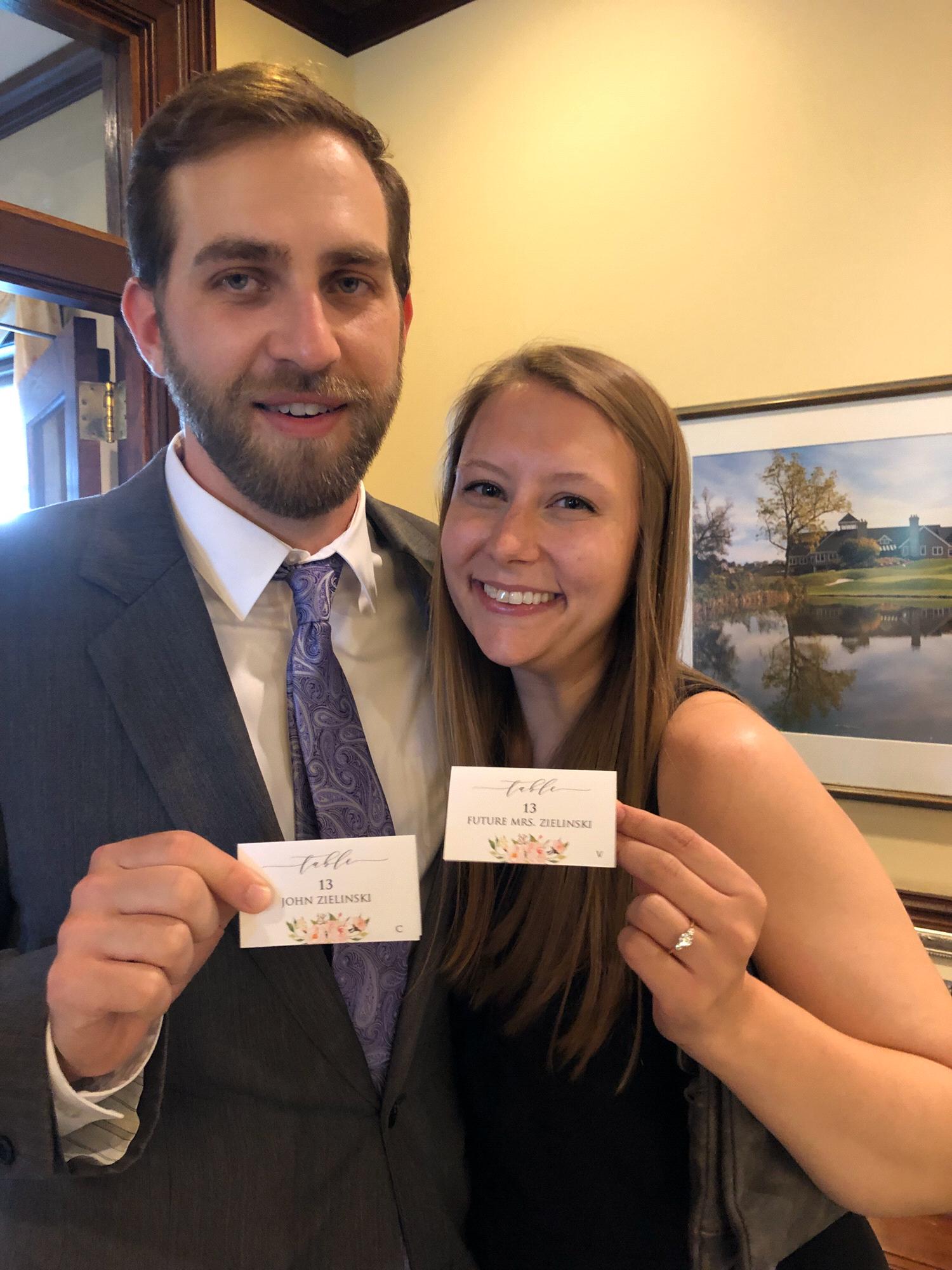 Excited to be Future Mrs. Zielinksi! - Rochester, NY, 2019