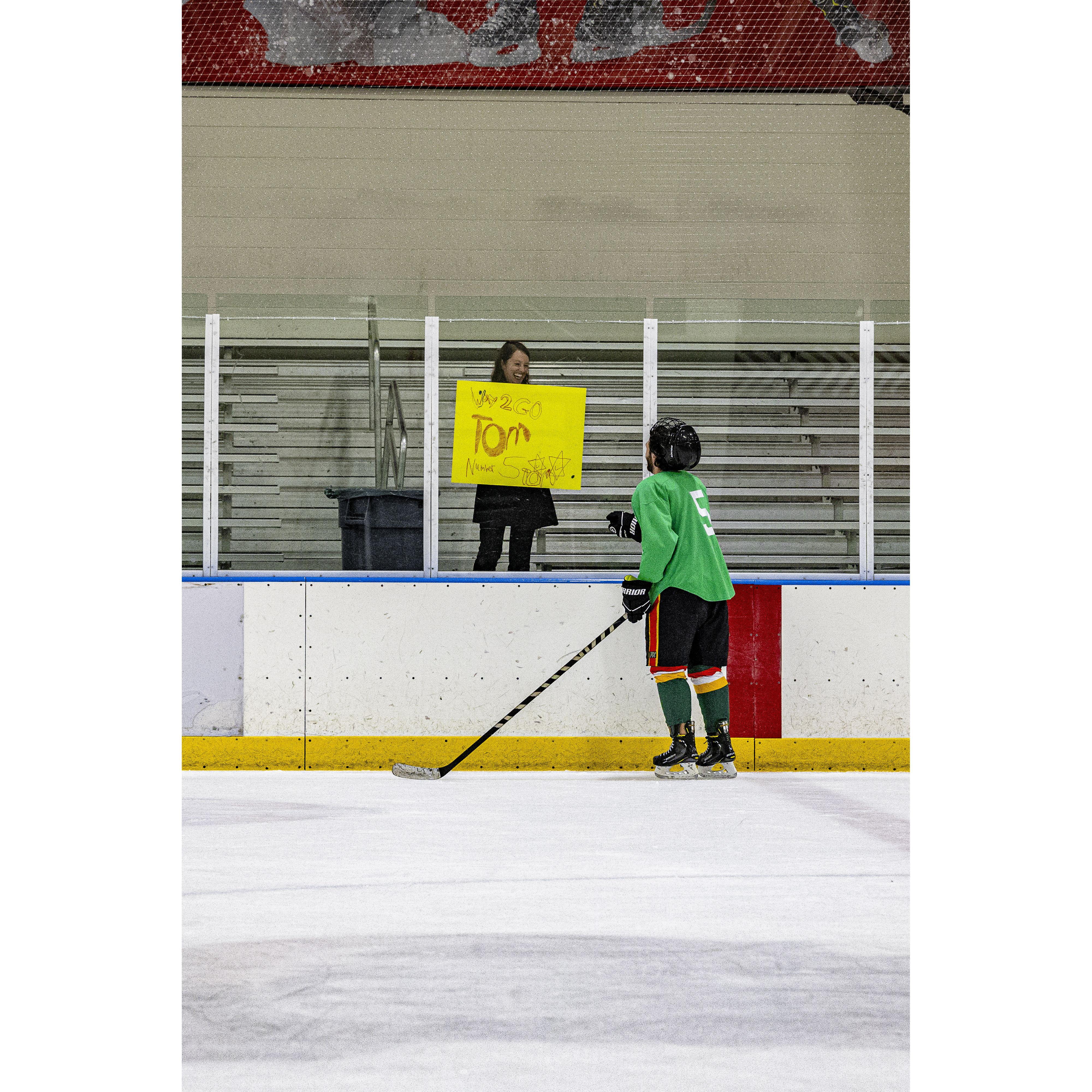 Tom scored 9 goals that night. Don't bother looking up the stats. It happened.