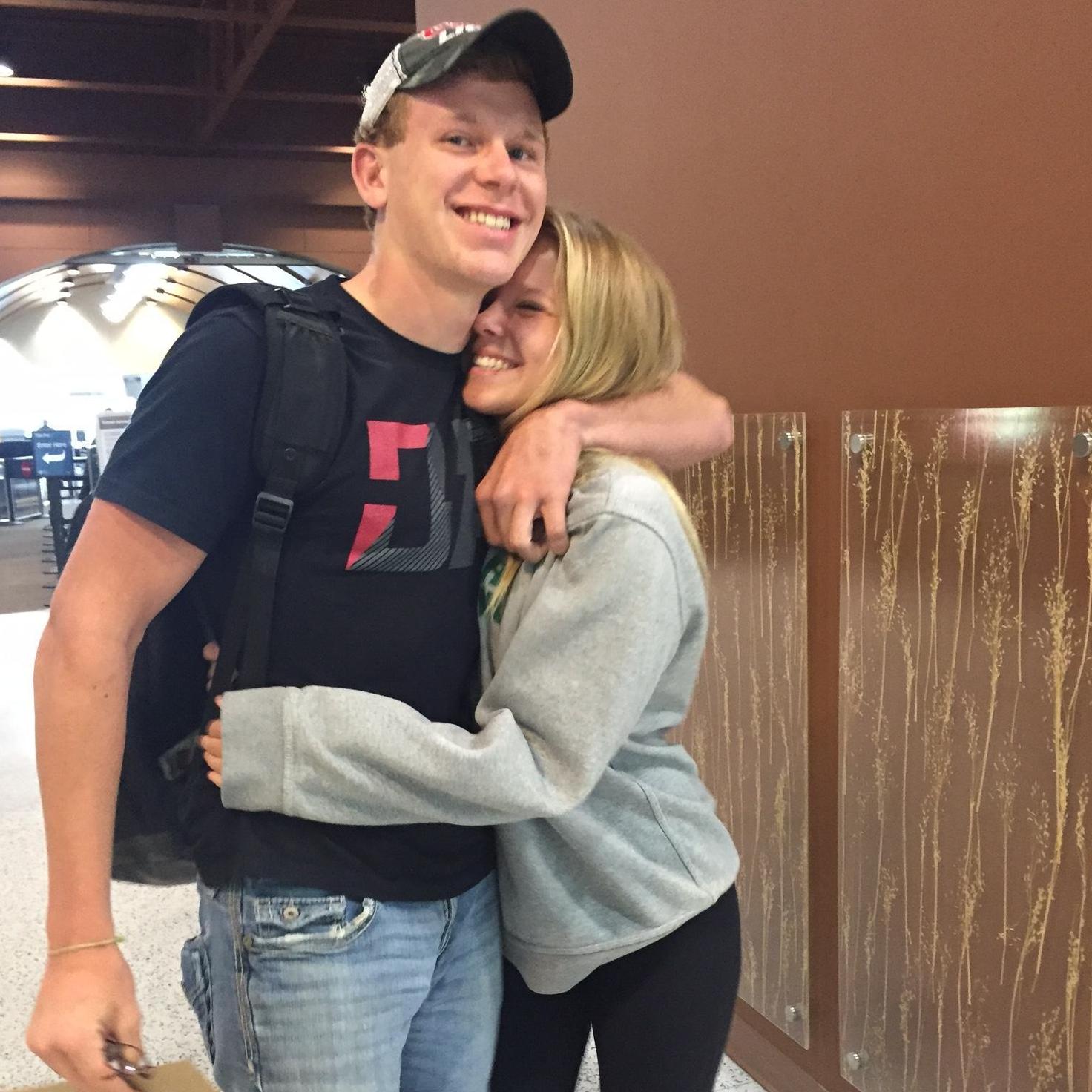 Last picture before Navy basic training