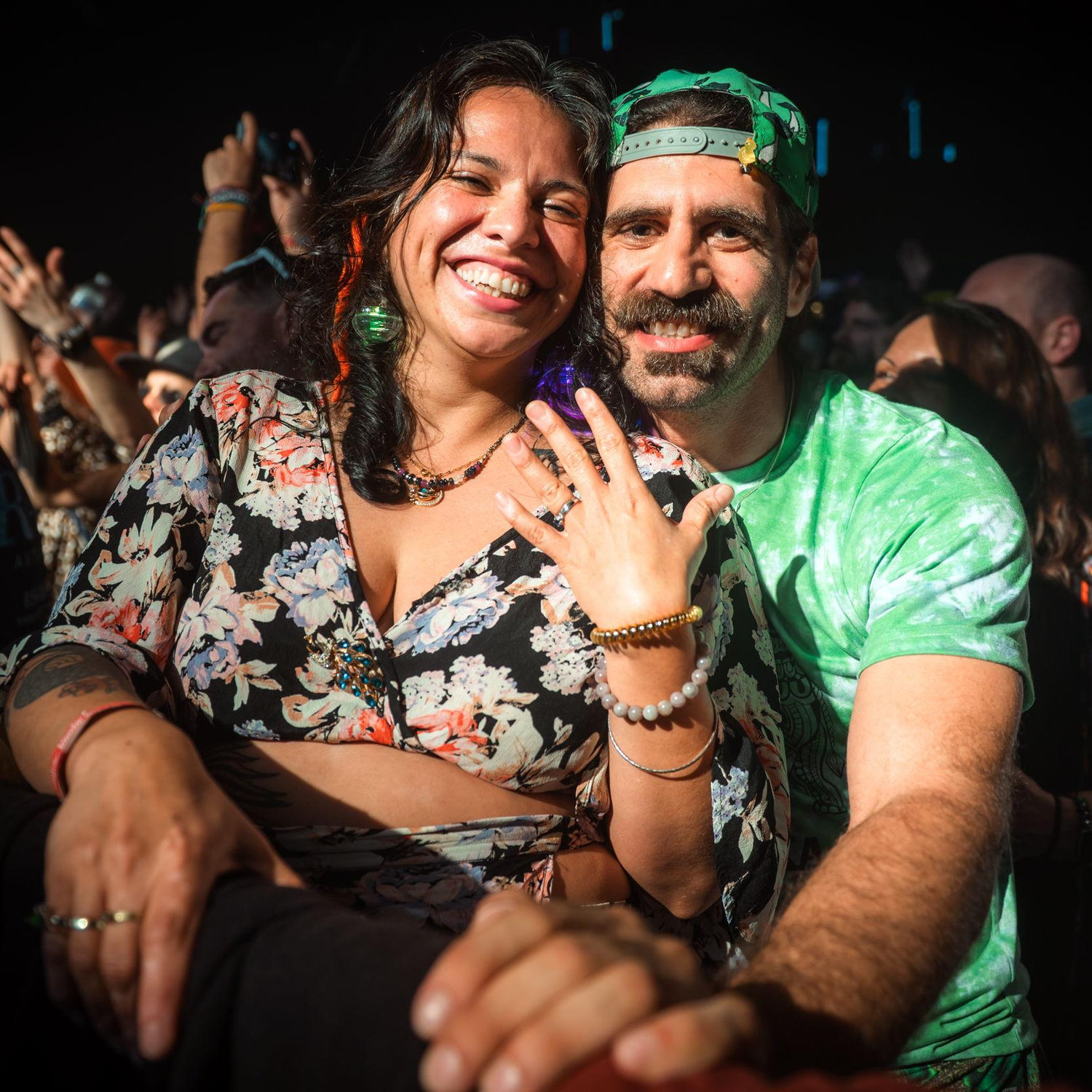 The night we got engaged!