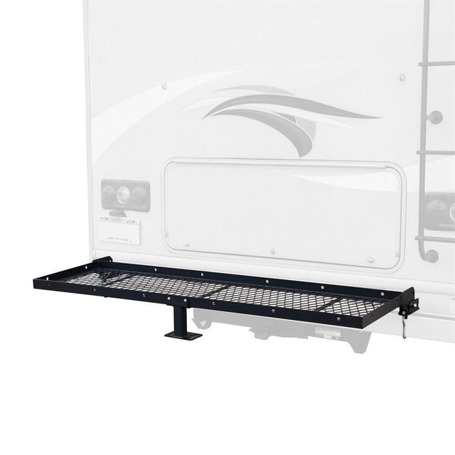 ELEVATE OUTDOOR 71.75" W Rear RV Frame Storage Rack 200 lb. Capacity for an RV, Camper or 5th Wheel