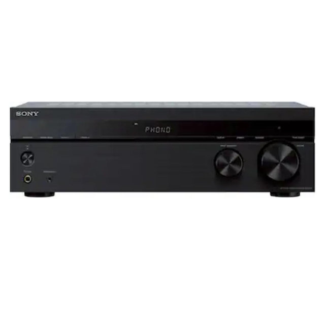 Sony - STRDH190- 2-Ch. Stereo Receiver with Bluetooth & Phono Input for Turntables - Black