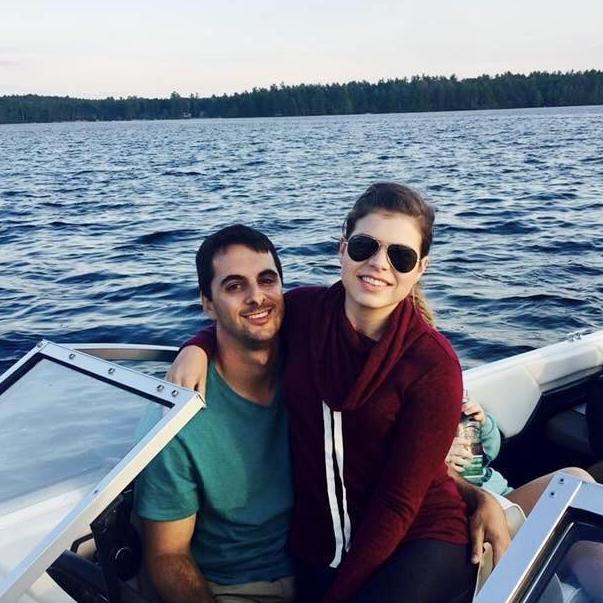 Every Summer you can find Katie & Derek at Little Sebago Lake in Maine.