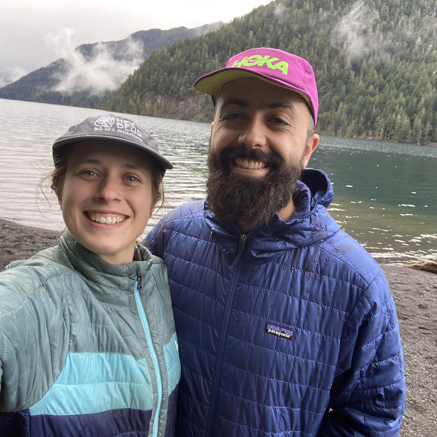 From the shores of NatureBridge while touring the venue!