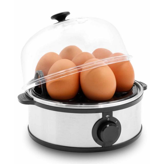 Elite Cuisine Stainless Steel Automatic Egg Cooker