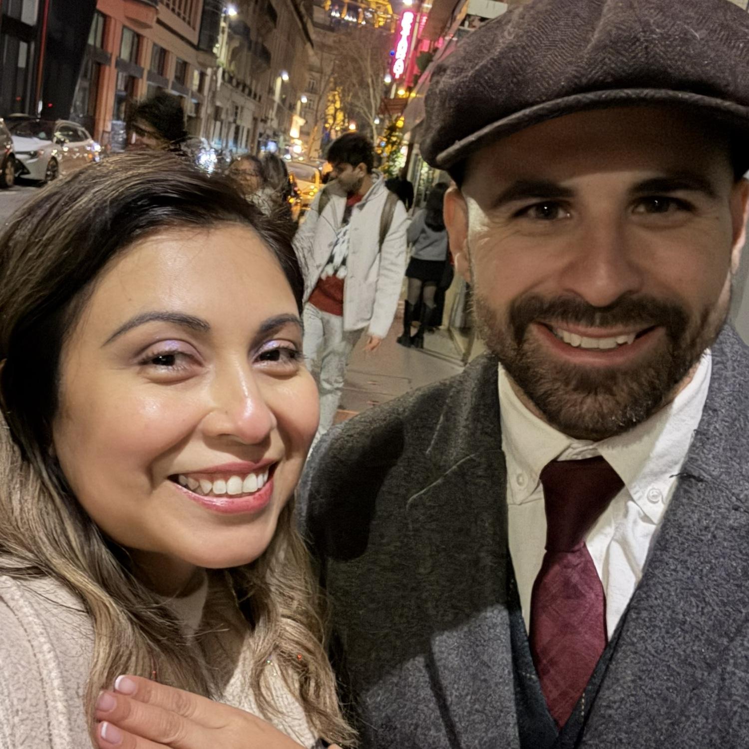 Moment after saying “I do!”