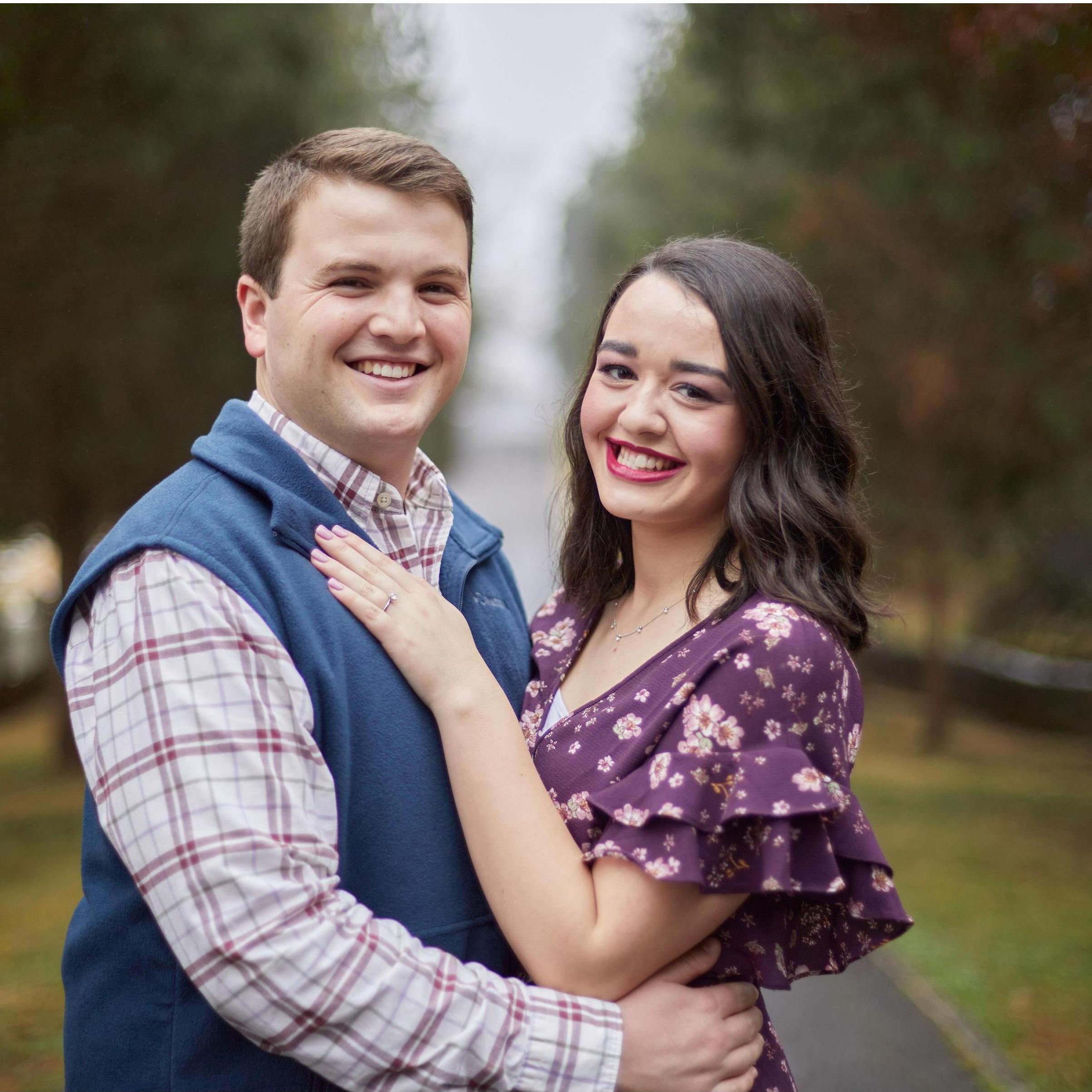 One of our engagement photos. Thank you to the Browns for making it so enjoyable