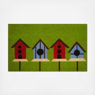 Birdhouses Doormat
