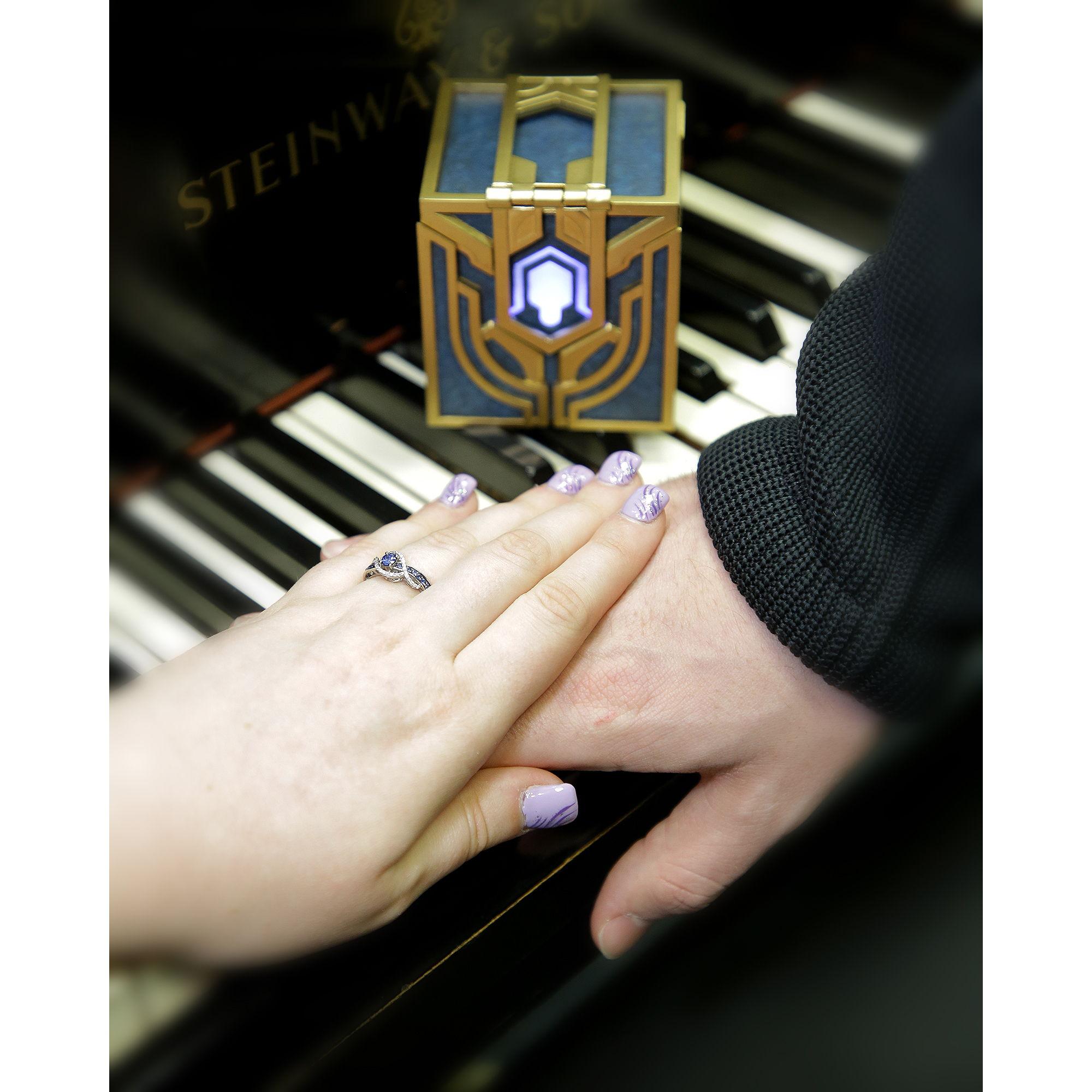The engagement box was so special to us. Read our story for more information!