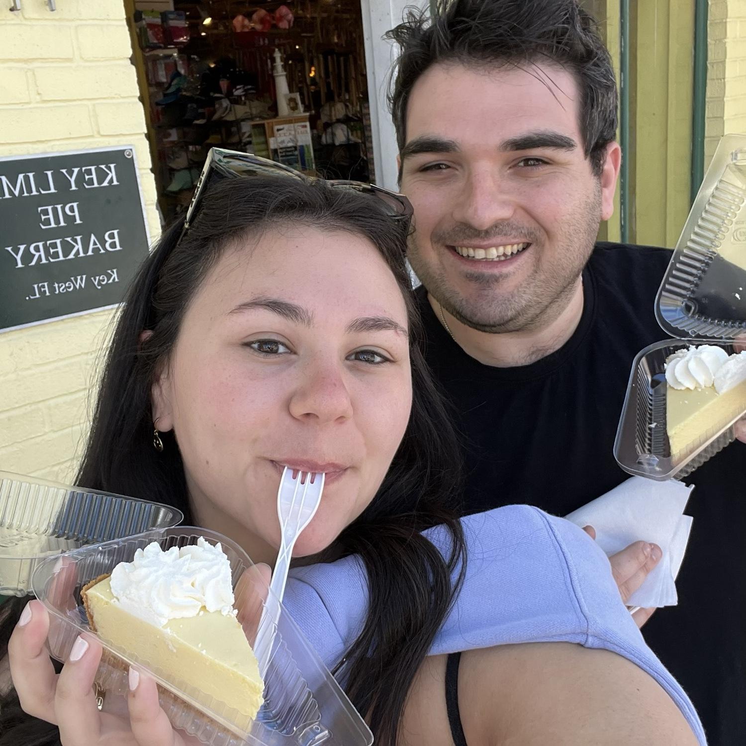 Went on our first trip together to Key West and tried every key lime pie possible!