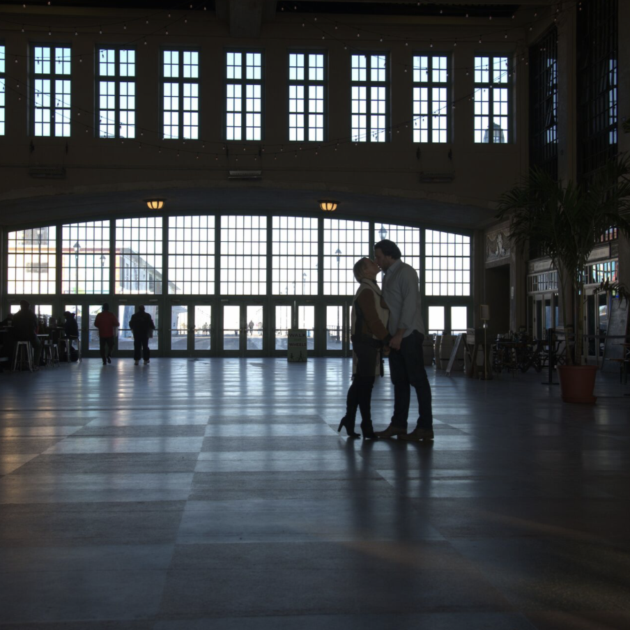 This is in the pavilion at Asbury Park, one of our favorite places to go!