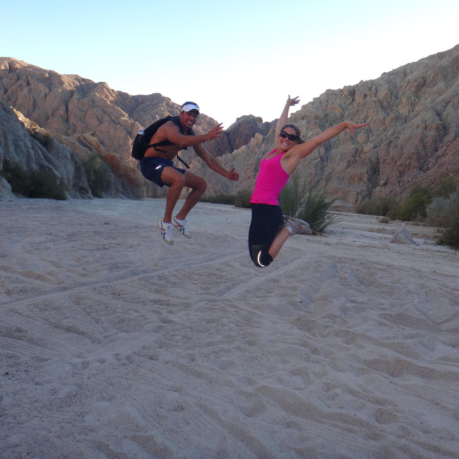 Painted Canyon Hike, Palm Springs, CA. 2013
