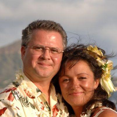 Carl & Michelle Newhouse have been married 19 years! They married in March of 2006 in Honolulu, Hawaii.