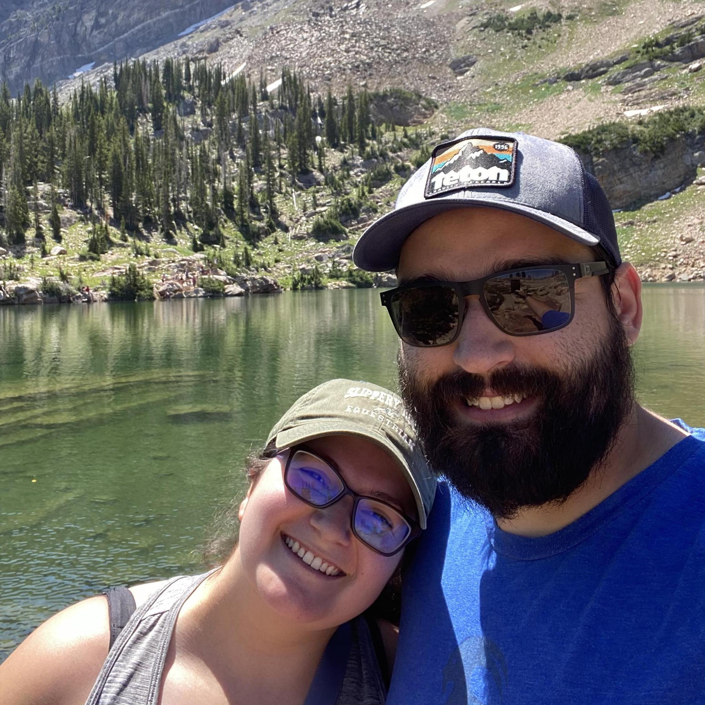 Hiking at Cecret Lake in Utah