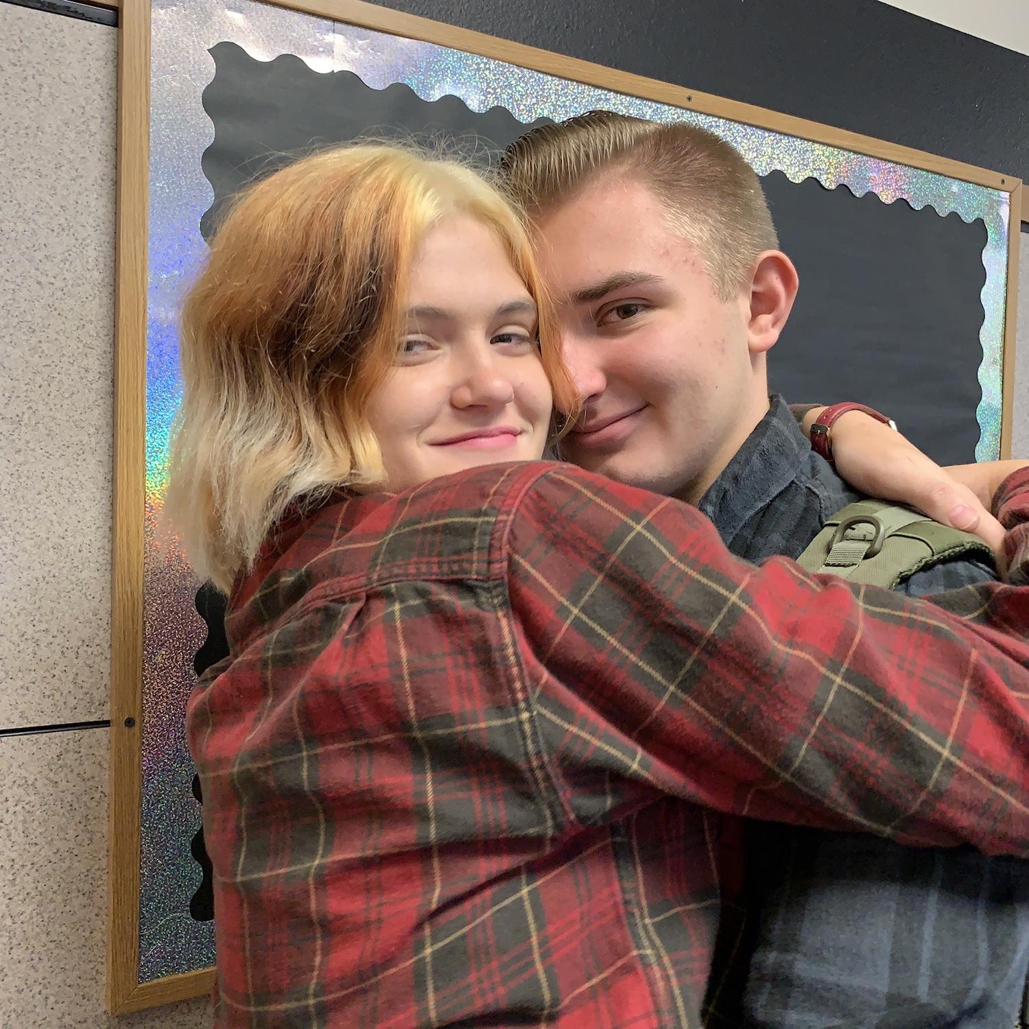 This was when we first started dating in high school!