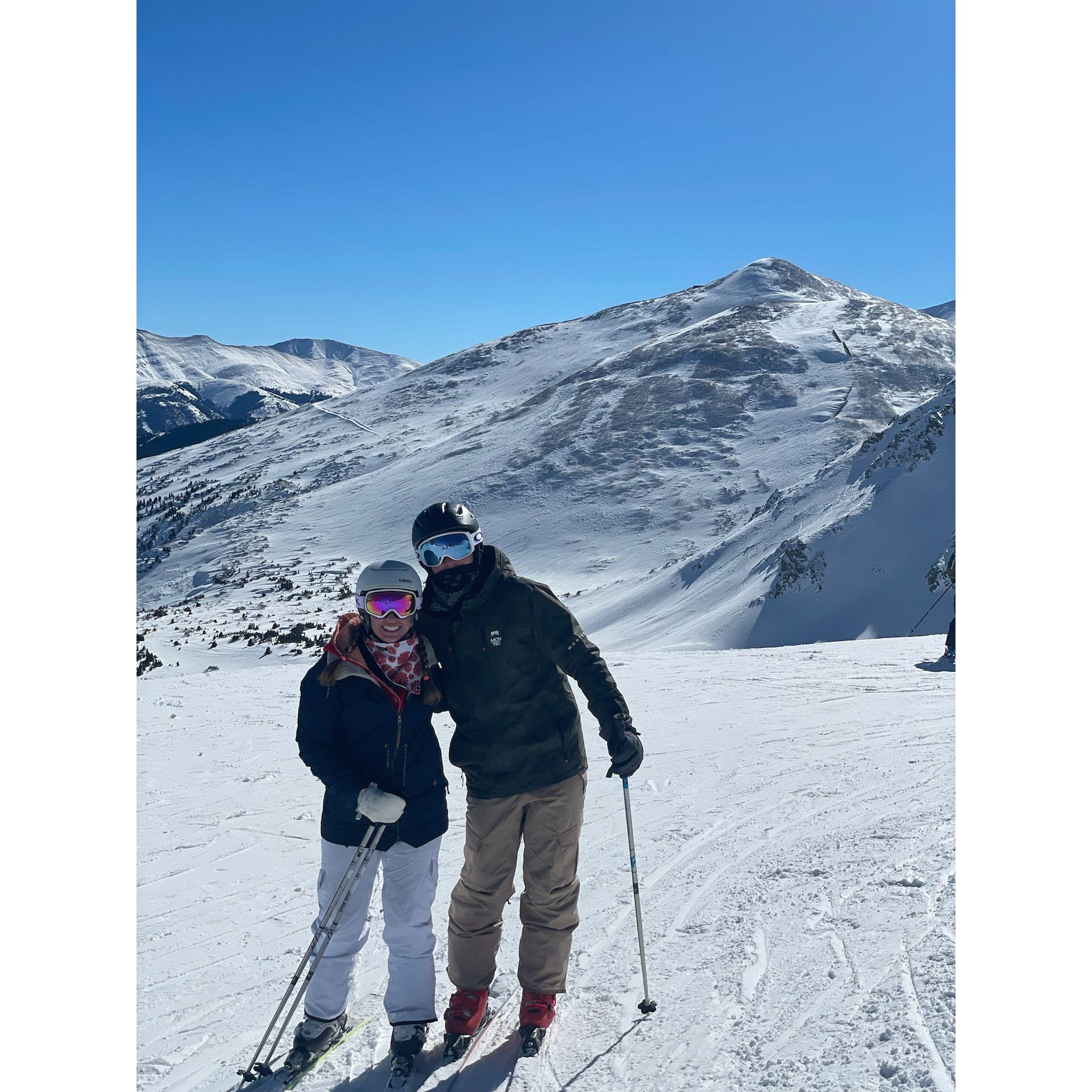 Skiing in Breckenridge!