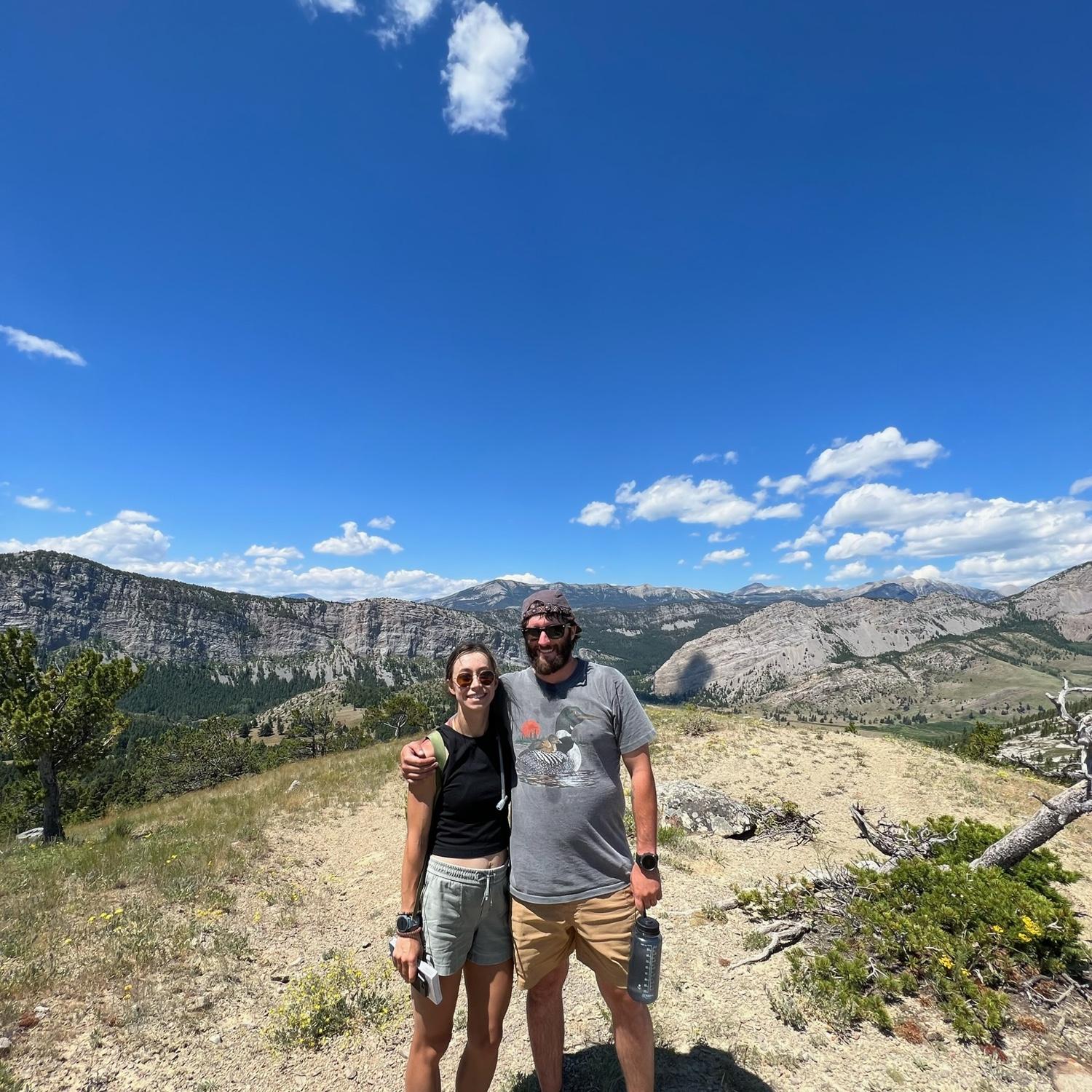 In Montana with all our friends (not pictured). Shout out to the Ritters