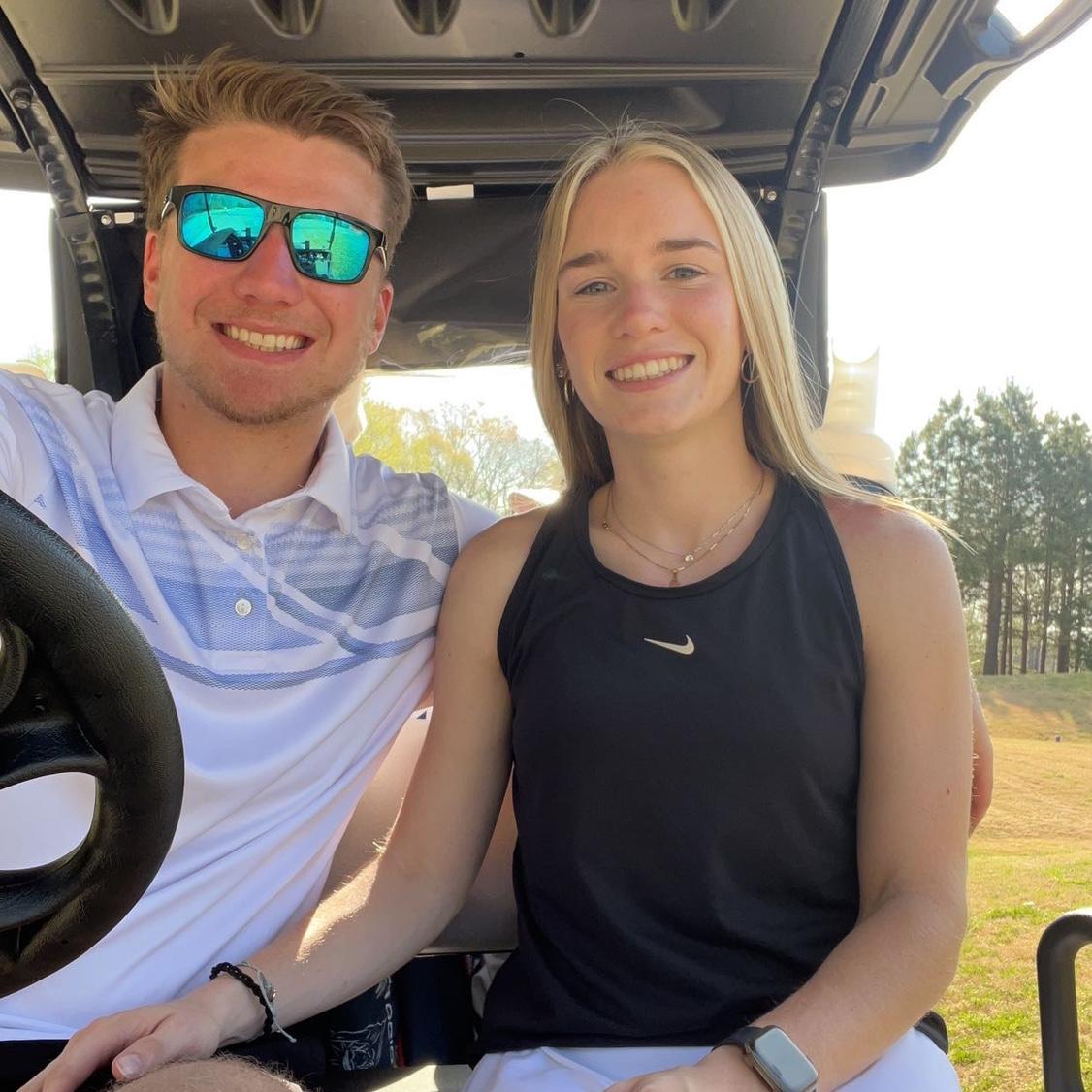 Golfing