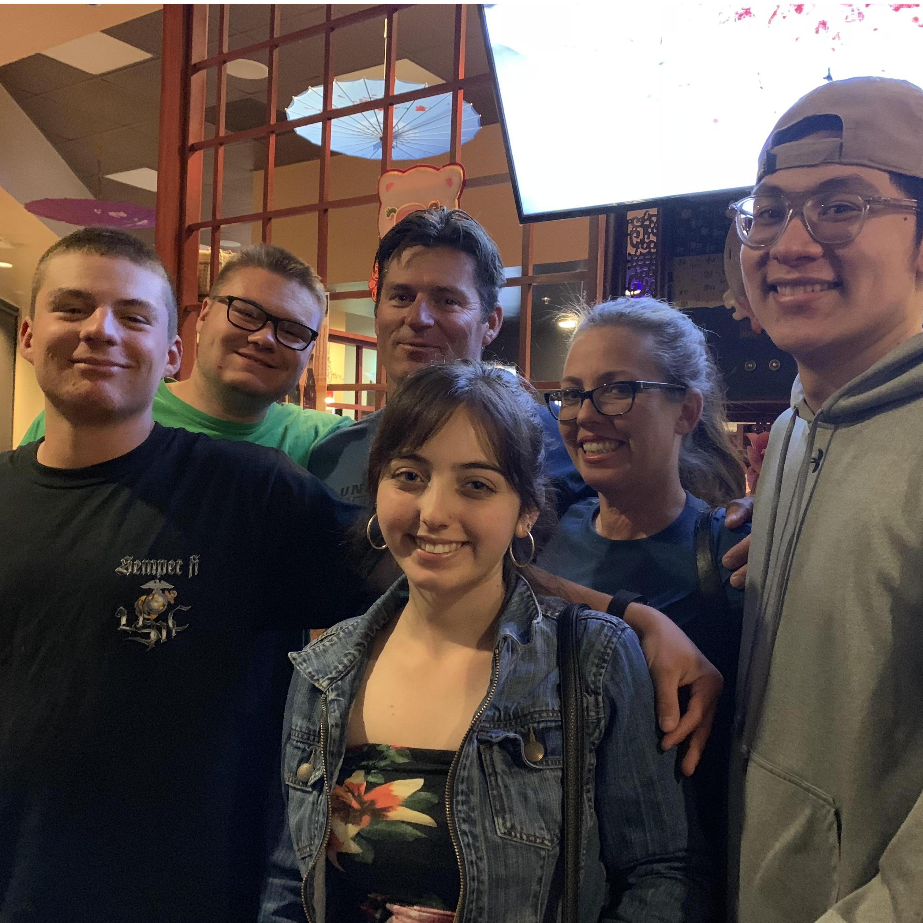 Got to spend some quality time together during Brandon's 10-day leave - May of 2019