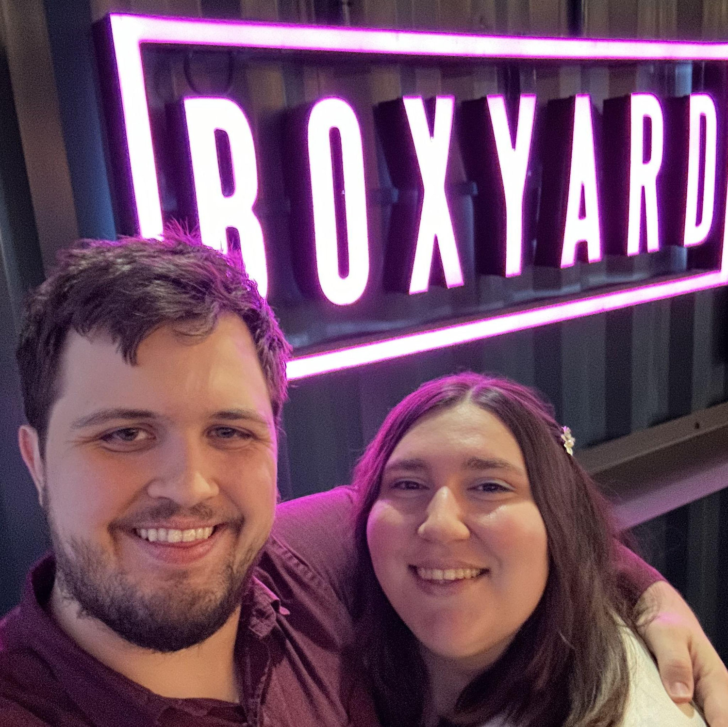 This was the location of our first date!
