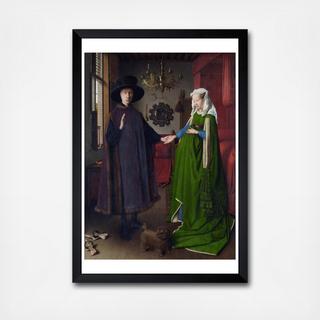 Van Eyck - Arnolfini Portrait Framed Art