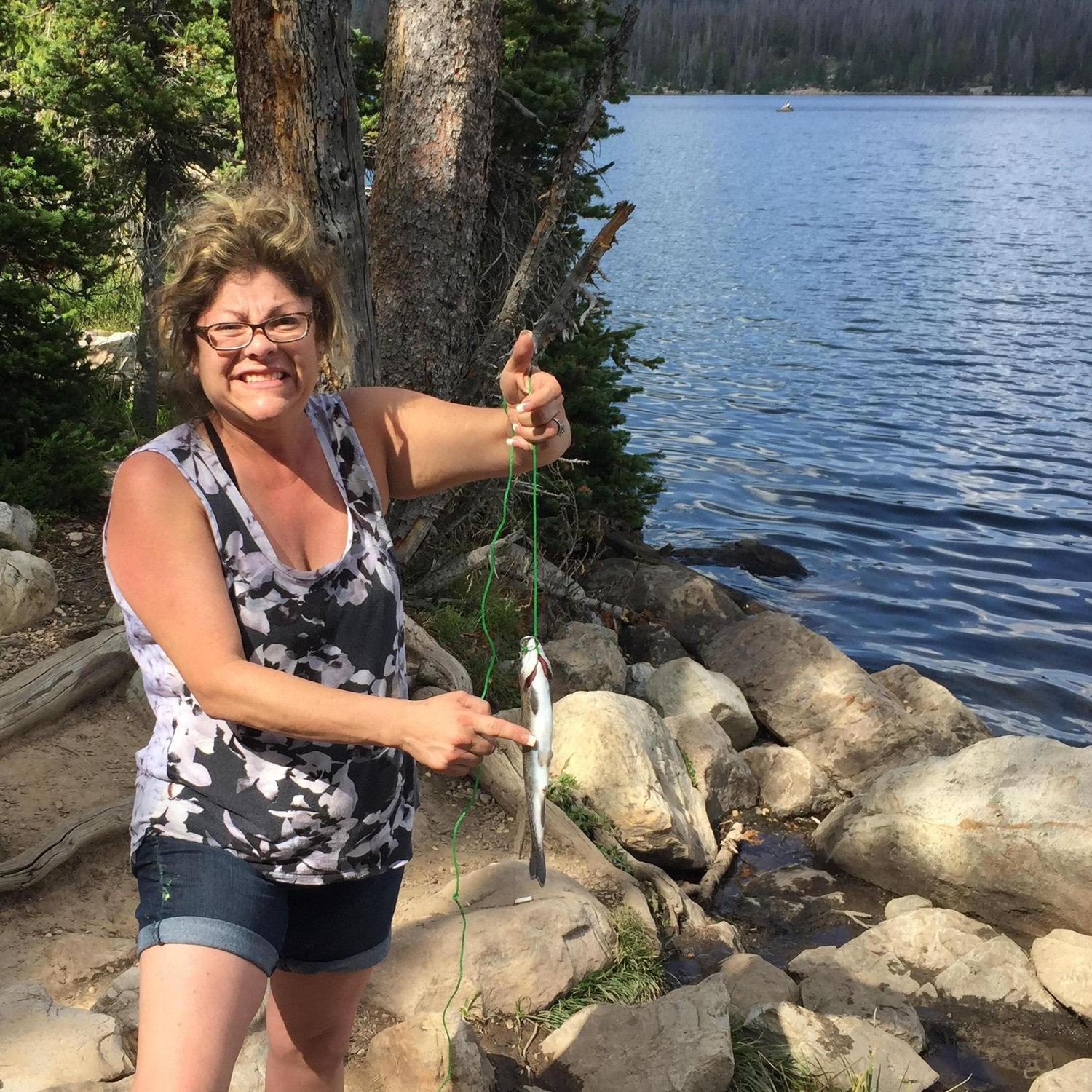 Fishing at Mirror Lake
Uinta National Forest
Sept 3rd 2017