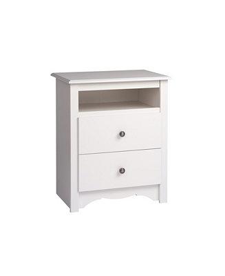 Monterey Tall Drawer Nightstand with Open Shelf