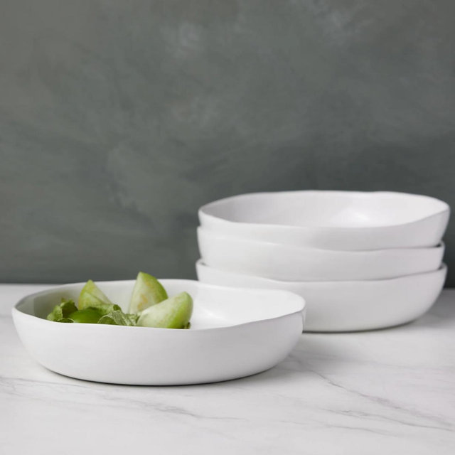 Organic Low Bowl (Set of 4) by Hawkins New York