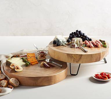 Handcrafted Acacia Wood Slab Cheese & Charcuterie Boards Board