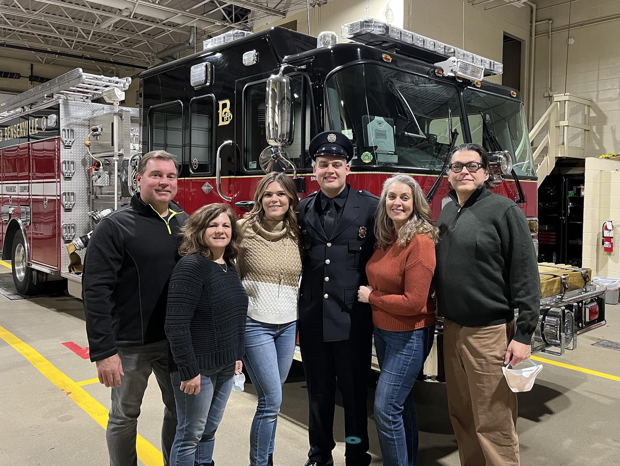 Gabe’s swearing in ceremony