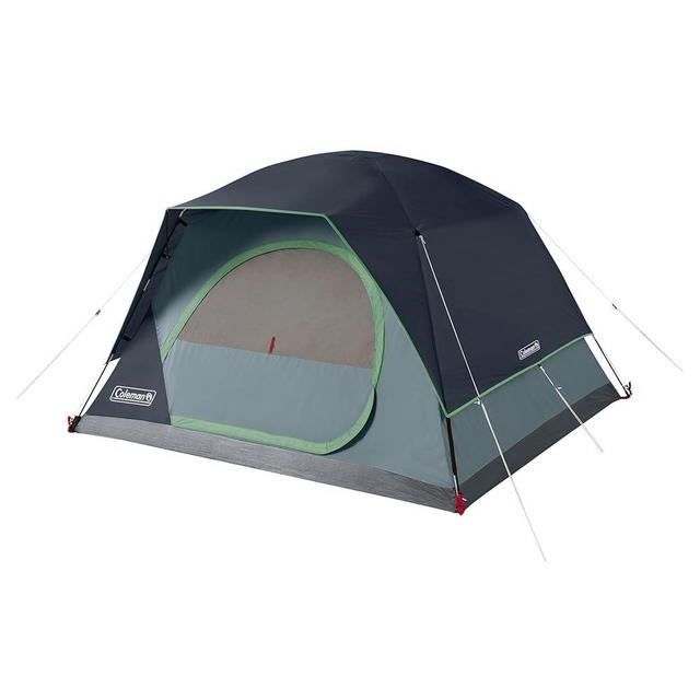 Coleman Skydome Tent with 5 Minute Setup, 2/4/6/8 Person Weatherproof Tent with Rainfly, Carry Bag & 20% More Headroom Than Traditional Tents