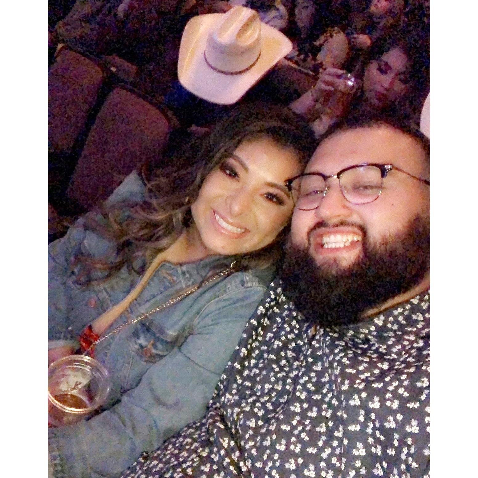 Karina's first time in Houston. 2020.