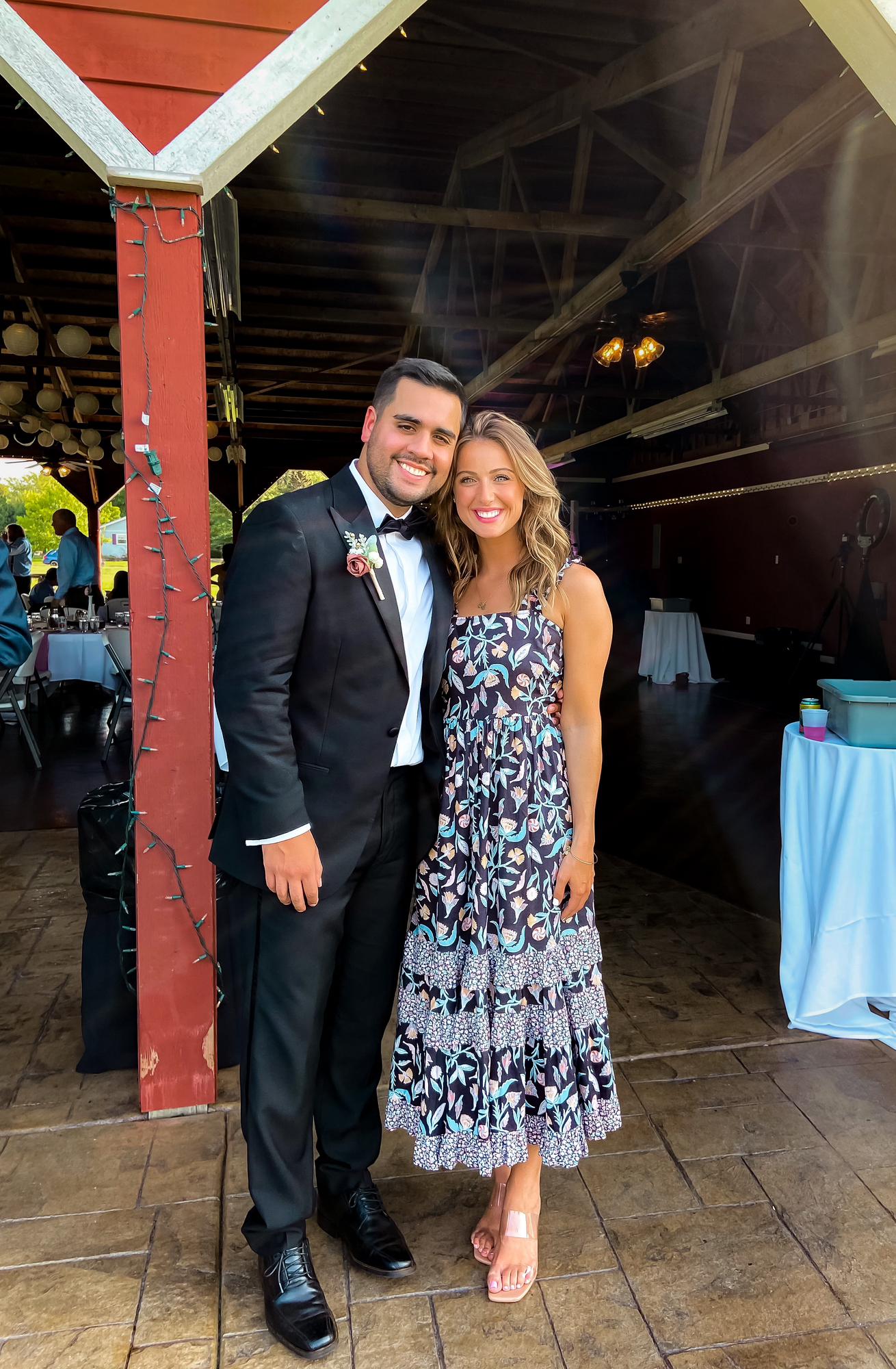 Me and the best man! The Brandt Wedding